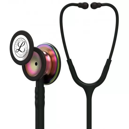 3M™ Littmann® Classic III™ Stethoscope Black / Rainbow Finish 5870