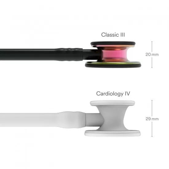 3M™ Littmann® Classic III™ Stethoscope Black / Rainbow Finish 5870
