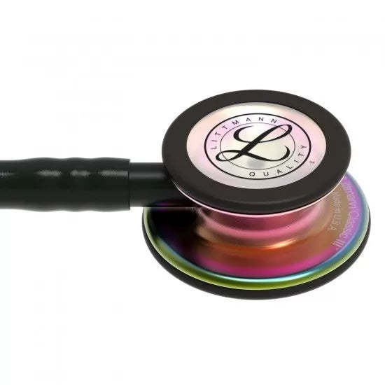 3M™ Littmann® Classic III™ Stethoscope Black / Rainbow Finish 5870